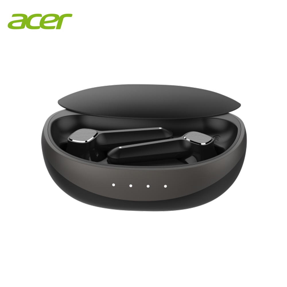 Acer FAE-62 True Wireless Stereo หูฟังไร้สาย เชื่อมต่อ Bluetooth ฟังเพลงหรือสนทนาได้นานถึง 3-4 ชั่วโมง ประกันศูนย์ 1 ปี