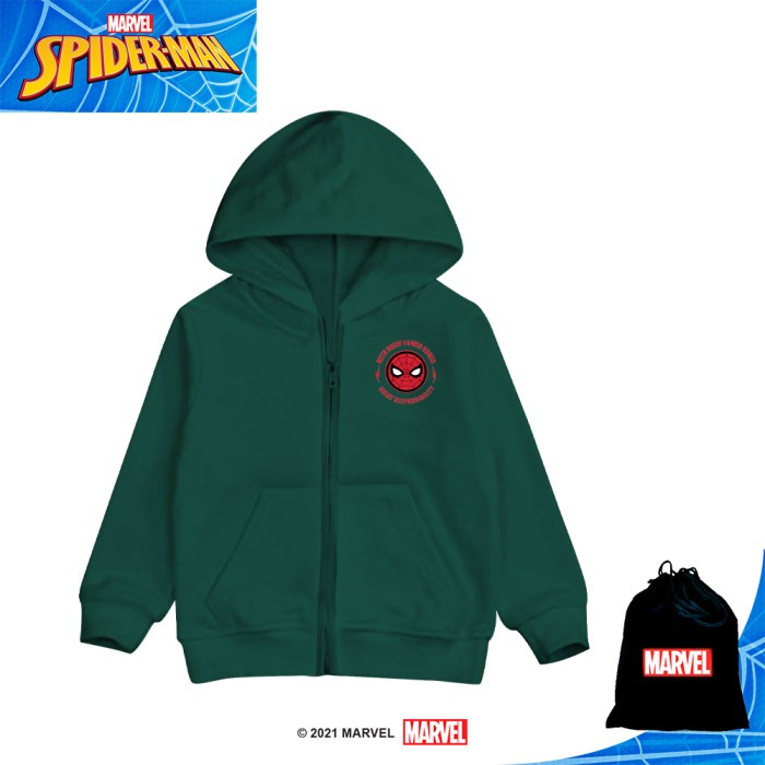 Marvel Spider-Man Kids Zipper Hoodie / เสื้อแจ็คเก็ตเด็ก MSP580