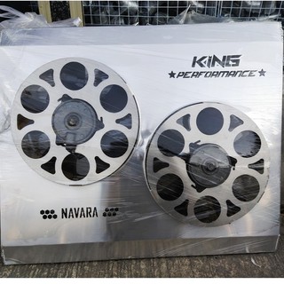 พัดลมไฟฟ้า สำหรับรถ นาวาร่าเก่า  (์NAVARA-D40) พัดลมระบายความร้อนม้อน้ำ งาน KING แท้ บังลมไฟฟ้า (ไม่รวม ดีเลย์)