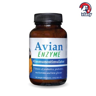 ตัวปรับสมดุลจุลชีพสำหรับนกทุกชนิด Avian Enzyme เอเวียน เอนไซม์ 100g.