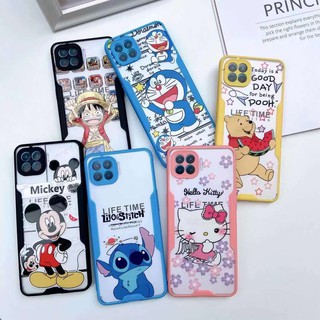 มาใหม่ เคสนิ่มกันกล้อง เคสซิลิโคนลายการ์ตูนหลังขุ่น(มีสิ้นค้าพร้อมส่ง) สำหรับรุ่น OPPO A15/A93/A53/A5S/A7/A12/A3S/A73