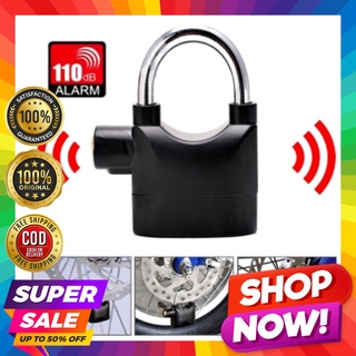 110dB High QualityAnti-Theft Bicycle Bike Motorcycle Lock Siren Alarm Padlock Alarm Lock small