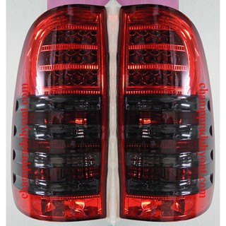 ไฟท้าย TOYOTA VIGO, VIGO CHAMP สโมกแดง LED