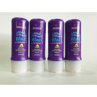 Aussie 3 Minute Miracle Moist Deep Conditioner ครีมนวดผมสำหรับผมแห้ง