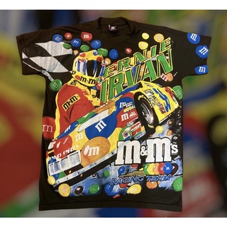 เสื้อ Ovp ลายการ์ตูน NASCAR M&amp;M  สไตล์ปี90s