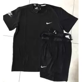 ชุดเซ็ต เสื้อ+กางเกงNike Sport Man sports fitness (ถ่ายจากสินค้าจริง)