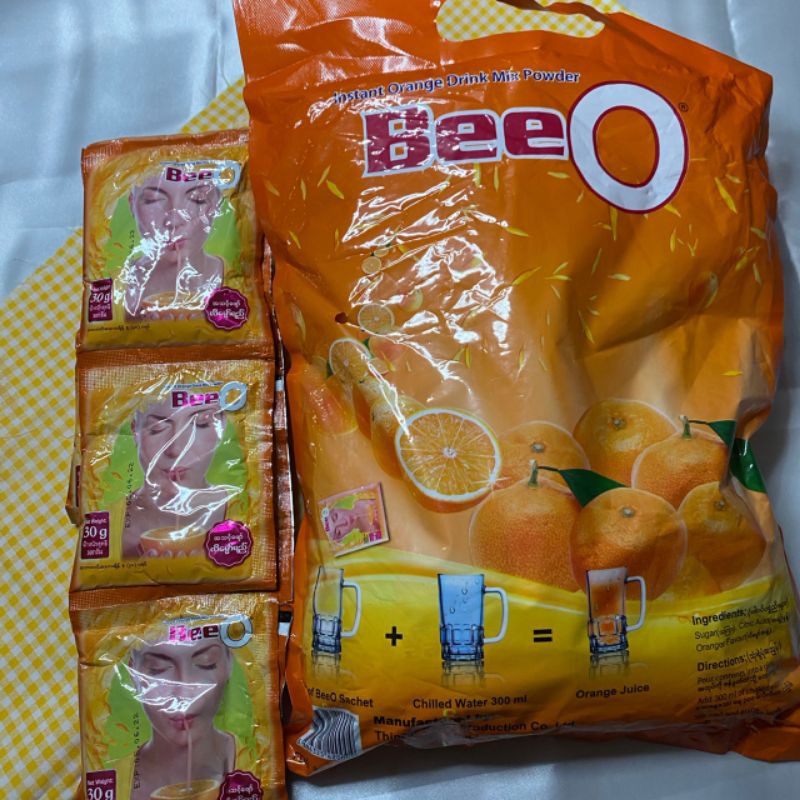 น้ำส้ม พร้อมชง พร้อมดื่ม ตรา Bee O ยกห่อ ราคา ถูกที่สุด ดีลบีเคเค แกลเลอรีภาพที่ 4