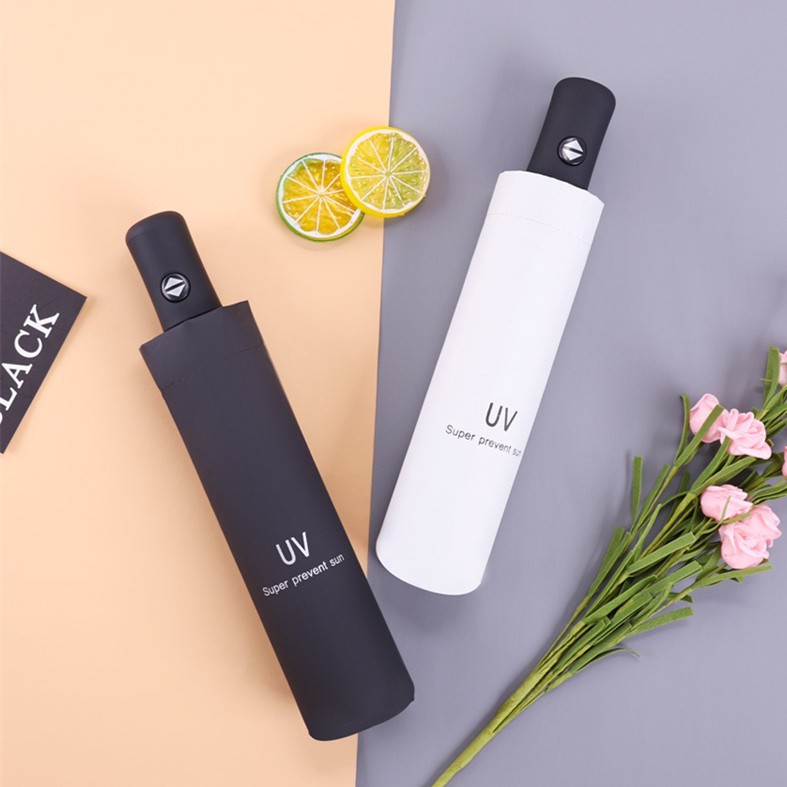 ร่มพับ 3 ตอน ร่มกันฝน ร่มกันแดด ร่มกันยูวี ร่มกันUV ร่มพับได้ ร่ม uv Umbrella คุณภาพดีราคาถูก