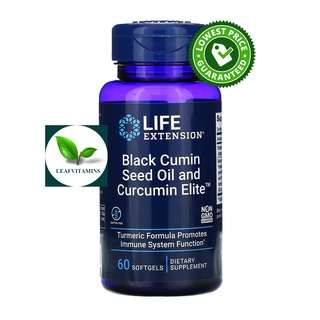 Life Extension Black Cumin Seed Oil and Curcumin Elite™ / 60 Softgels