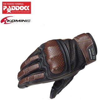 KOMINE ถุงมือ รุ่น GK-217 CE protect Leather Gloves