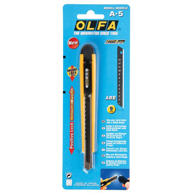 คัตเตอร์ OLFA รุ่น A-5 รุ่นยอดนิยม โอฟ่า A5