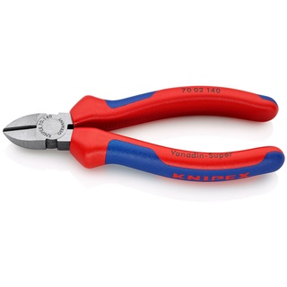 คีมตัด KNIPEX NO.70 02 140 Diagonal Cutters ขนาด (140mm.) [ Factory Gear By Gear Garage ]