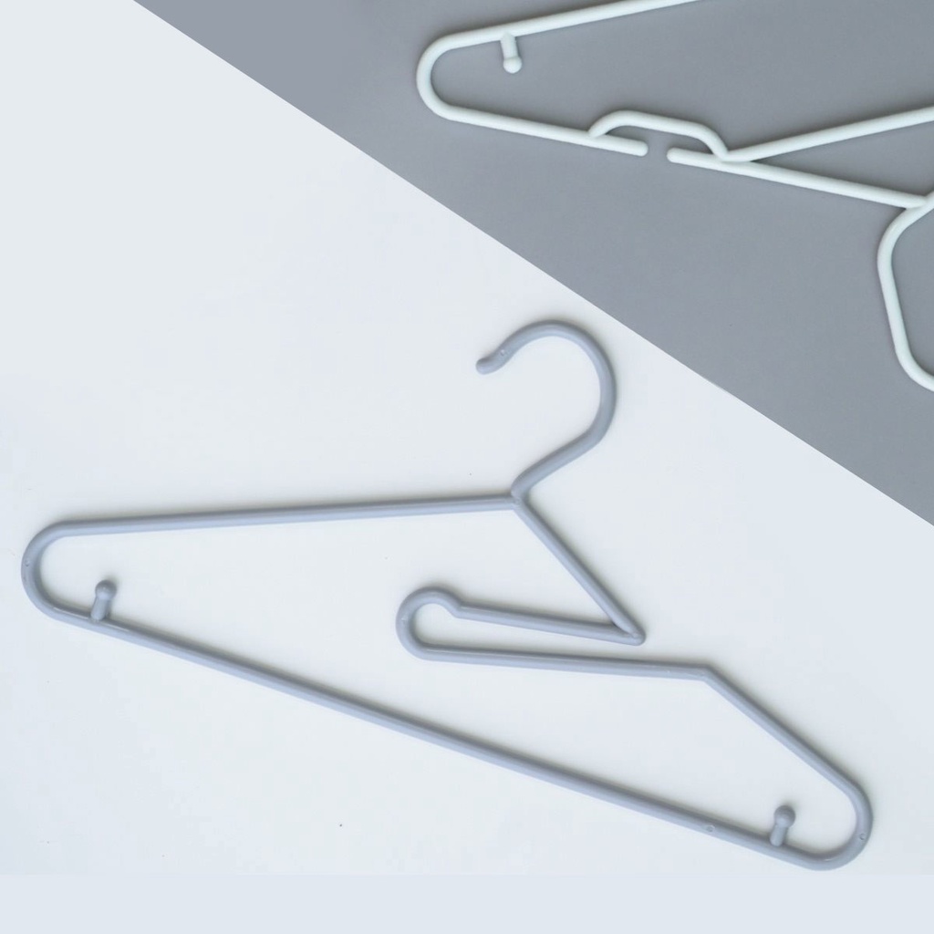 ไม้แขวนเสื้อ แบรนด์ Clip Pac ไม้แขวนเสื้อไซส์เล็ก รุ่น S6-838 มีให้เลือก 2 สี 1 แพ็ค (6 ชิ้น) - รูปที่ 2