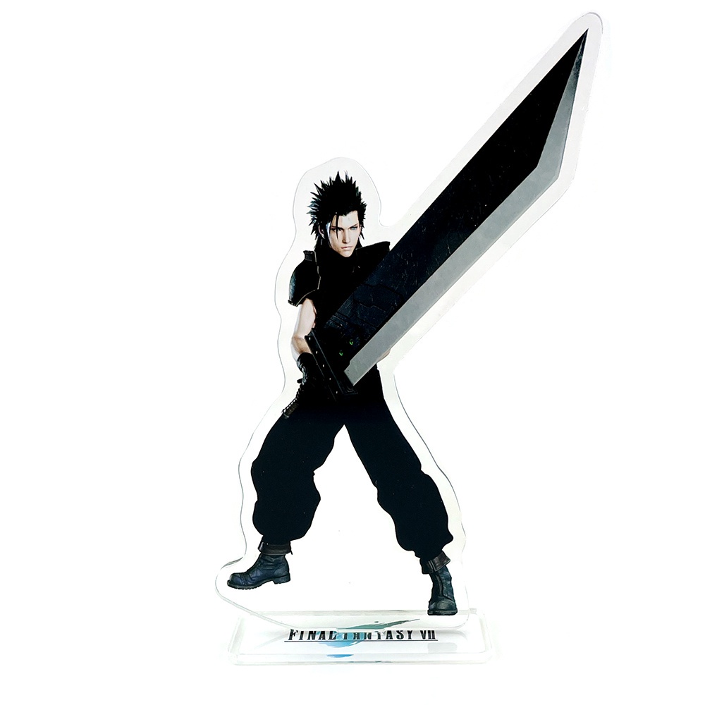 Ff7 F Fantasy 7 Zack Fair GM อะคริลิคอะนิเมะการ์ตูนรูปสําหรับตกแต่งเค้ก