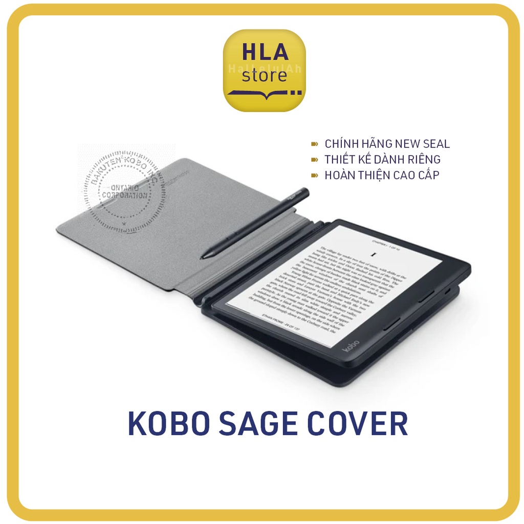 Kobo เคสหนังแท้สําหรับ e-reader - Kobo Sage Cover, Kobo Elipsa 2e Cover