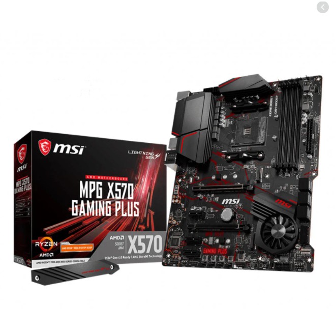 MAINBOARD (เมนบอร์ด) AM4 MSI MPG X570 GAMING PLUS พร้อมส่ง