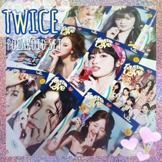 TWICE - taste of love เซตรูปโพลารอยด์ 2x3 นิ้ว kpop