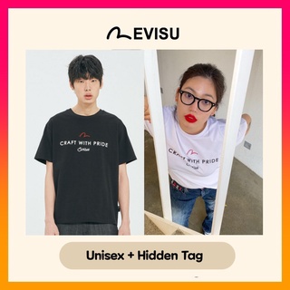 เสื้อยืด ผ้าฝ้าย ทรงหลวม พิมพ์ลาย Evisu สไตล์เกาหลีS-5XL