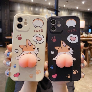 เคสโทรศัพท์มือถือแบบนิ่ม ลายการ์ตูนชินจัง คอร์กี้ สกุชชี่ สําหรับ Samsung A71 A51 A31 A21s A11 A01 M11 A10s A20s A10 A50 A50s A30s A30 A20