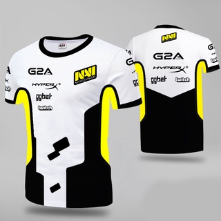 ใหม่ เสื้อยืดลําลอง แขนสั้น พิมพ์ลาย Navi 3D Natus Vincere Esports แฟชั่นฤดูร้อน สําหรับผู้ชาย ผู้หญิง เหมาะกับการเล่นกีฬา