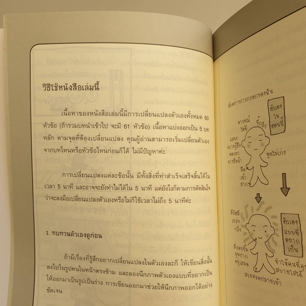 เปลี่ยนตัวเองใหม่ใน 5 นาที (จิตวิทยา พัฒนาตนเอง) รวม 60  วิธีการเปลี่ยนคุณให้เป็นคนใหม่ใน 5 นาที | Shopee Thailand