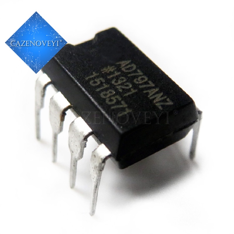 ชิ้นส่วนอิเล็กทรอนิกส์ Ad797Anz Ad797An Ad797 Dip-8 1 ชิ้น