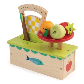 Tender Leaf Toys | Weighing Scales ของเล่นตาชั่ง ร้านขายของ ของเล่นไม้ บทบามสมมติ