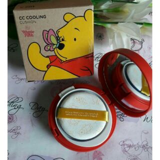 The Face Shop CC Cooling Cushion # Disney Winnie The Pooh 15g.แท้