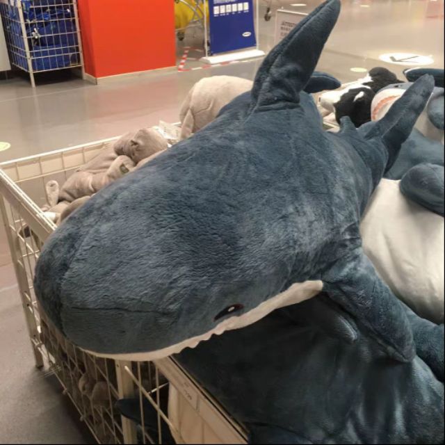 ตุ๊กตาปลาฉลาม นุ่มนิ่ม เหมือนจริง แบบอีเกีย Ikea shark doll ของเล่นเด็ก