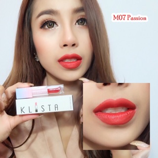 Klista M07 Passion ลิปสติกเนื้อแมทท์