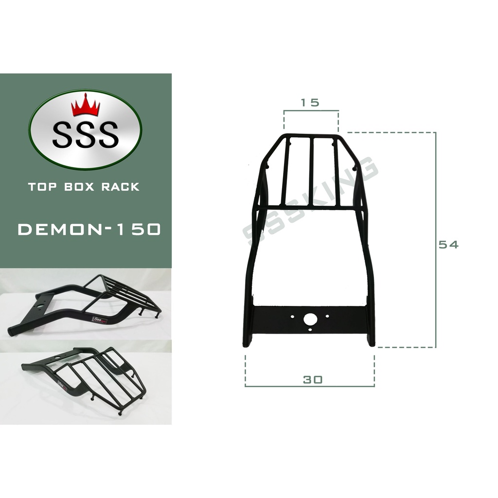 แร็คท้าย Demon150 L99 งาน SSS