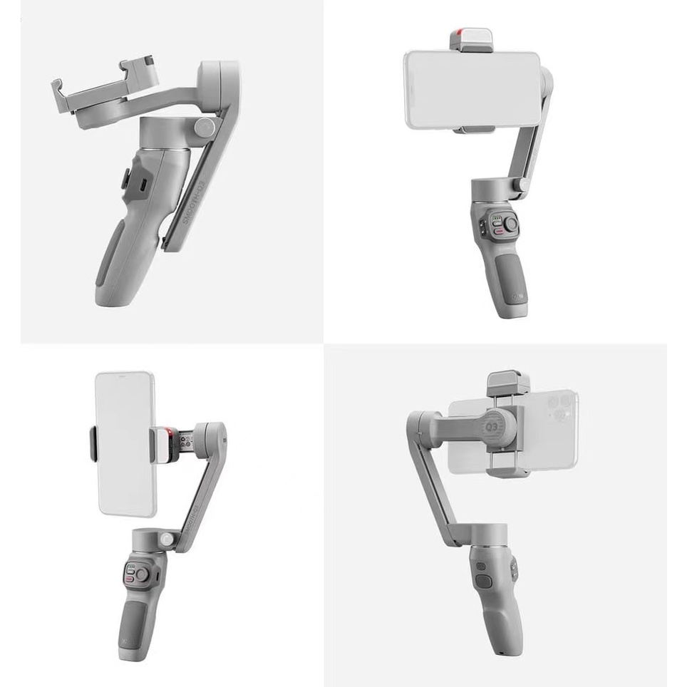 Zhiyun Smooth Q3 ไม้กันสั่น 3 แกน มาพร้อมไฟ LED ในตัวหมุนได้ แถมฟรี Zhiyun Caseพร้อมขาตั้ง [Combo set]