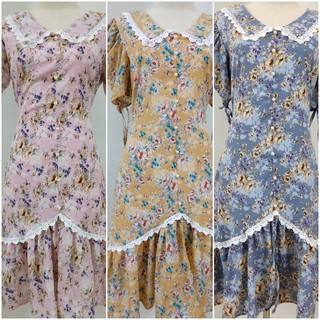 เดรสยาวสวยๆใส่สบายราคาไม่แพงพร้อมส่ง