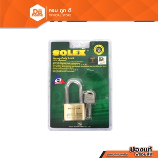 SOLEX กุญแจลูกปืน คอยาว 45 มม. รุ่น MACH II L สีทอง |EA|