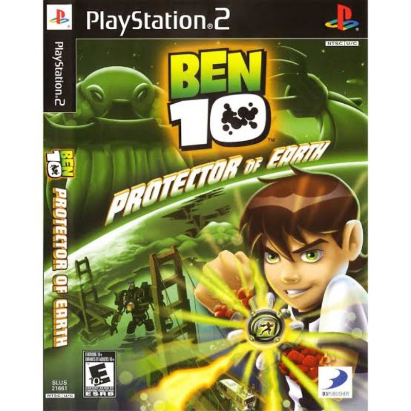 แผ่นเกมส์Ps2 - Ben10 Protector of Earth แผ่นไรท์คุณภาพ (เก็บปลายทางได้)✅