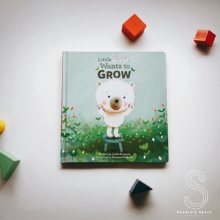 [พร้อมส่ง] นิทานภาษาอังกฤษปกแข็ง Little Bear Wants to grow 🐻🐻