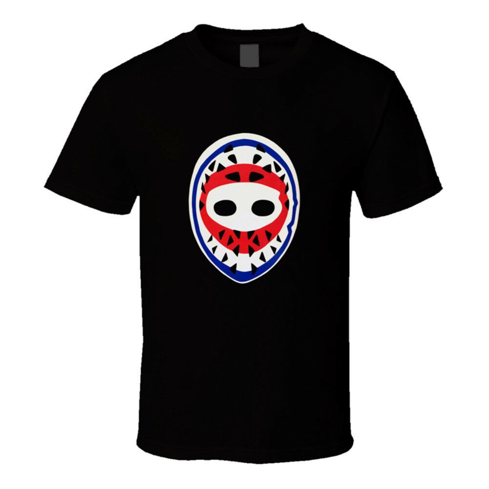 เสื้อผ้าผชเสื้อยืด พิมพ์ลาย Goalie Mask Hockey Ken Dryden Montreal Canadiens 1970S สําหรับผู้ชายS-5X