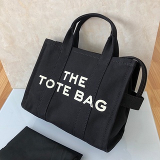 THE TOTE BAG กระเป๋าถือผ้าแคนวาส กระเป๋าตั้งเป็นทรงไม่ย้วย สินค้าพร้อมส่งค่ะ