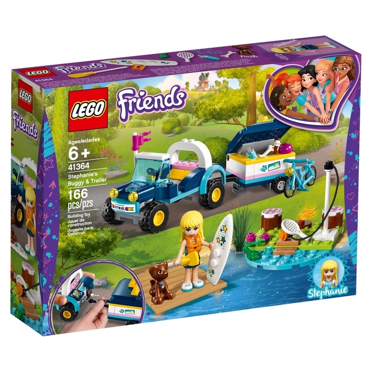 Lego Friends 41364 Stephanie's Buggy & Trailer ของแท้💯