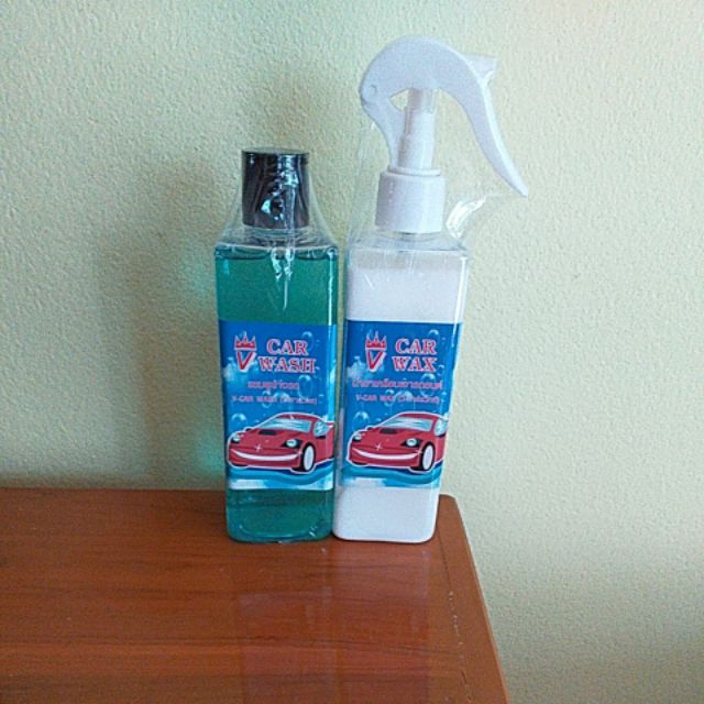 แชมพูล้างรถยนต์V car wash+V car wax