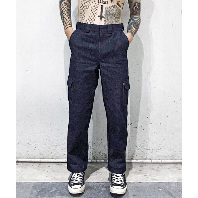 💥พร้อมส่ง💥 Sixty Cargo ผ้ายีนส์ขายาว❤️‍🔥ปรับเอวได้ ✅ส่งไวเหมือนอยู่ข้างบ้าน