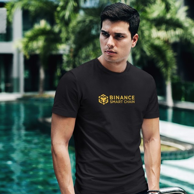 เสื้อยืด Crypto "Binance Smart Chain" - Cryptocurrency Binance Bitcoin