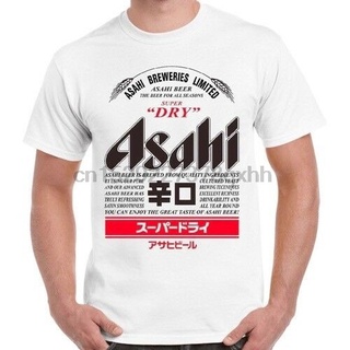 Asahi เสื้อยืด ลายเบียร์ สไตล์ญี่ปุ่น วินเทจ 582