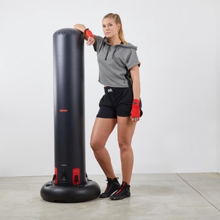 กระสอบทรายสูบลมแบบตั้งได้อิสระ กระสอบทรายสูบลม กระสอบทราย OUTSHOCK Free-Standing Punching Bag 100 - Inflatable