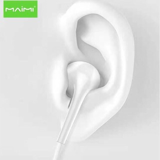 Maimi H7 หูฟัง3.5mm ฟังเพลง+คุยได้ ใช้กับAndroidทุกรุ่น ของแท้