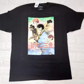 เสื้อการ์ตูน Lupin The3rd ลิขสิทธิ์แท้