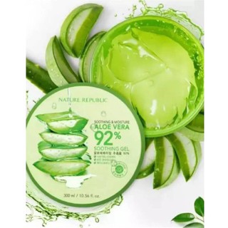 เจลว่าน92% 300ml.Nature Republic aloe vera gel