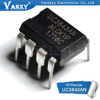 10PCS UC3843AN DIP8 UC3843A DIP UC3843 3843AN DIP-8 UC3843B UC3843 new and original IC