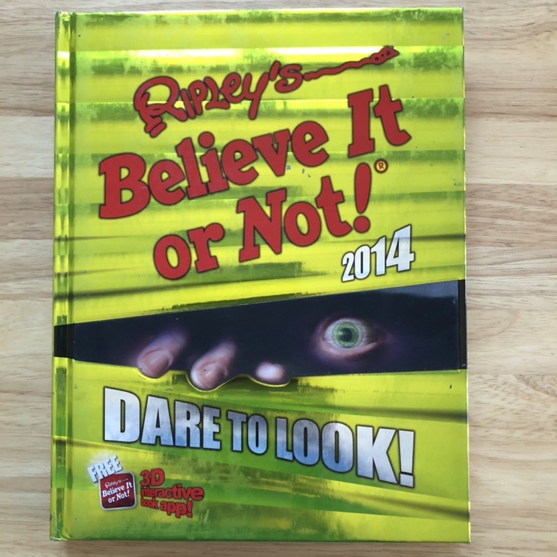 หนังสือสารคดี RIPLEY’S ▪️Believe It or Not!