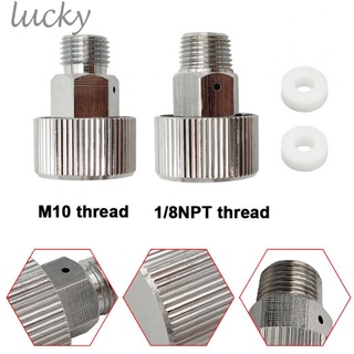 LUCKY~Air Bleed Screw Valve for Paintball PCP HPA Hand Pump 1/8 NPT/M10 threads Brand New#Ready Stock